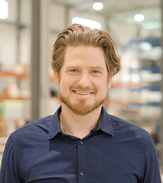 Man smiling